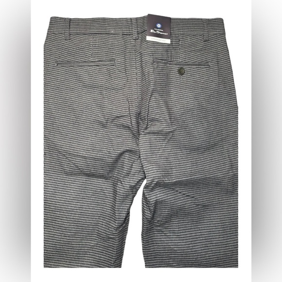 Ben Sherman Straight Fit Stretch grey pants Size 30W/ 30L - Picture 6 of 10